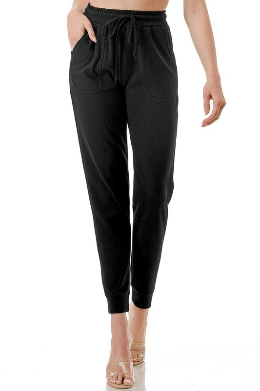 2TB03-PLUS PLUS SIZE PORK CHOP POCKET JOGGERS