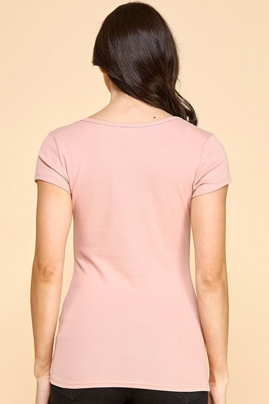 420-ANGEL RHINESTONE TOP