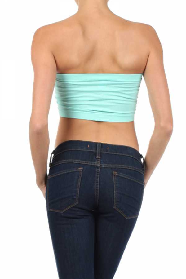 43078 SEAMLESS PINTCH TUBE BRA TOP