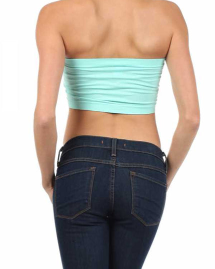 43078 SEAMLESS PINTCH TUBE BRA TOP