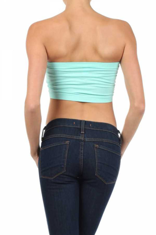 43078 SEAMLESS PINTCH TUBE BRA TOP