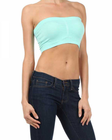43078 SEAMLESS PINTCH TUBE BRA TOP