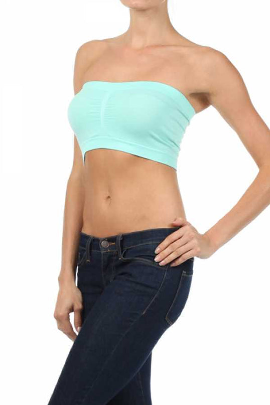 43078 SEAMLESS PINTCH TUBE BRA TOP