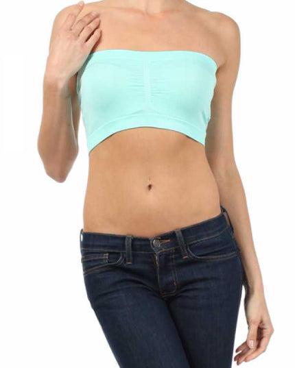 43078 SEAMLESS PINTCH TUBE BRA TOP
