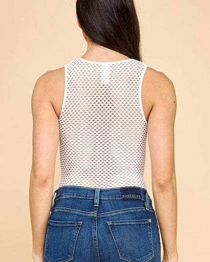 BST17 FISHNET BODYSUIT