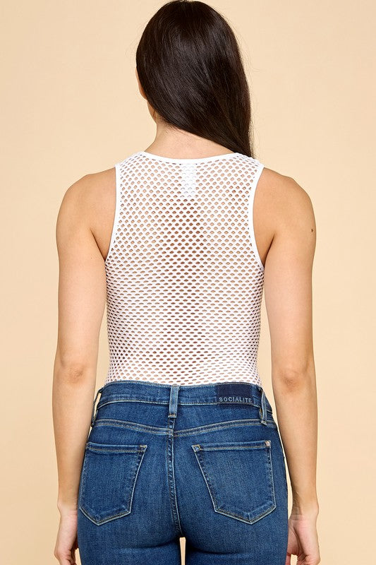BST17 FISHNET BODYSUIT