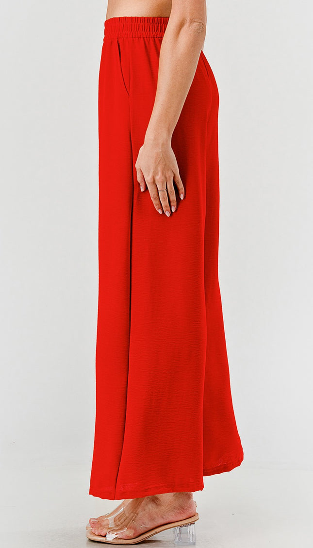 CC70W-CRINKLE CRINKLE EXTRA WIDE LEG PANTS