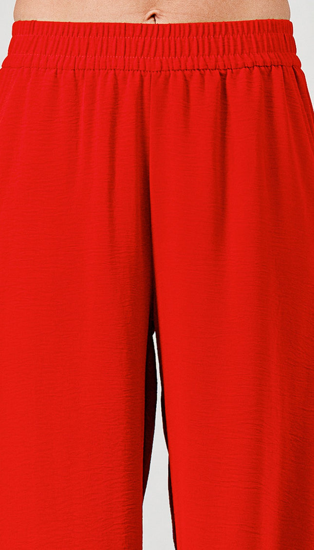 CC70W-CRINKLE CRINKLE EXTRA WIDE LEG PANTS