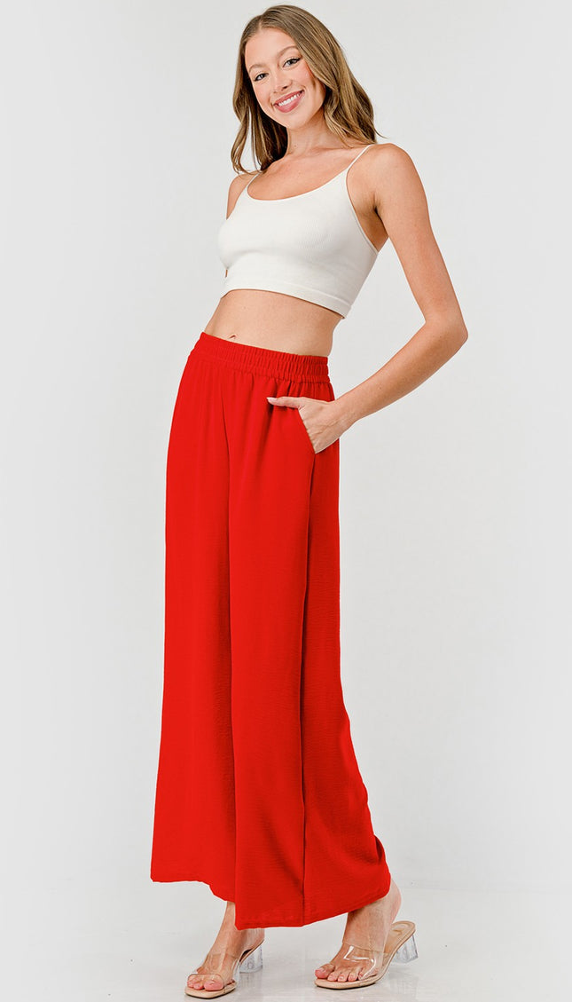CC70W-CRINKLE CRINKLE EXTRA WIDE LEG PANTS