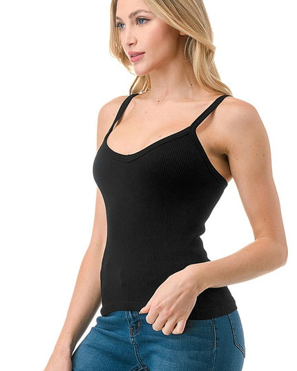 NT57 RIBBED CAMI TANK TOP