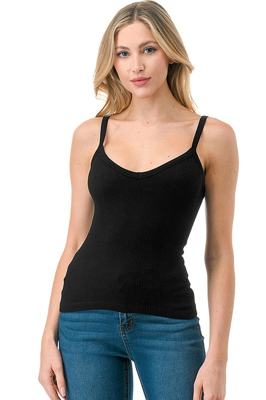 NT57 RIBBED CAMI TANK TOP