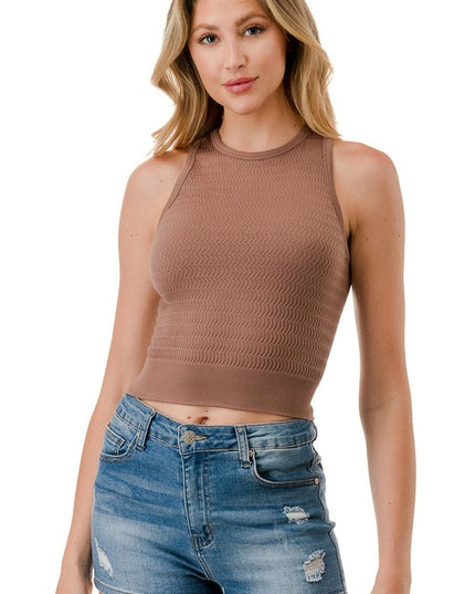 NT43 TEXTURED TANK TOP