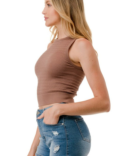 NT43 TEXTURED TANK TOP