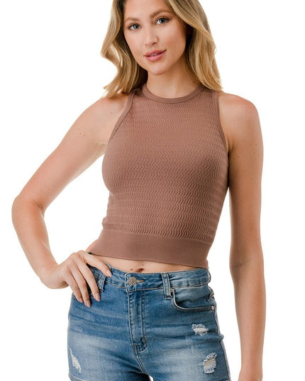 NT43 TEXTURED TANK TOP