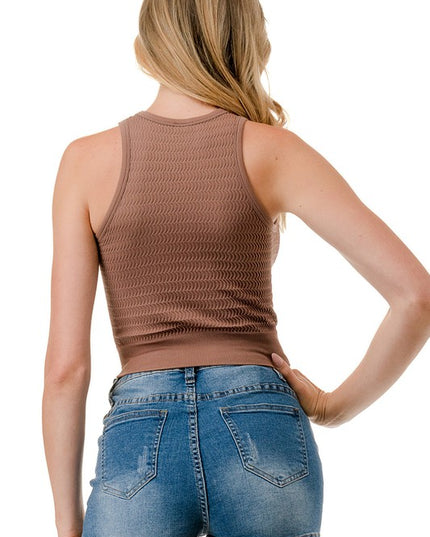 NT43 TEXTURED TANK TOP