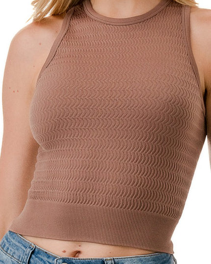 NT43 TEXTURED TANK TOP