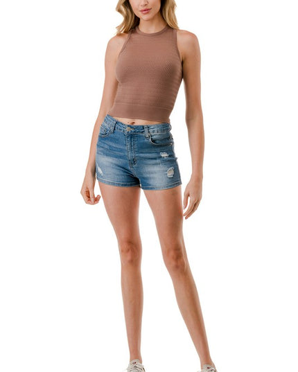 NT43 TEXTURED TANK TOP