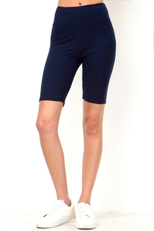 SOL03-8 Solid Biker Shorts – Everyday Active Fit