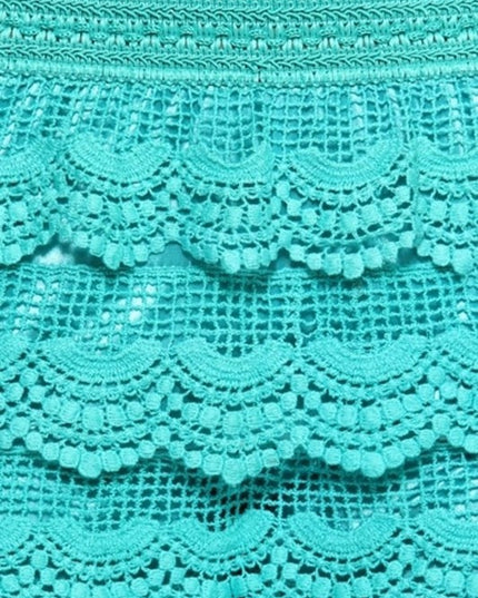 KLAS-101 Kids Crochet Lace Shorts – Boho Chic Look