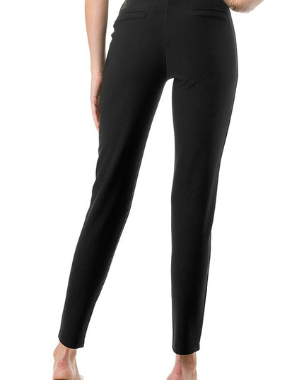 SCUP18X Plus Size Scuba Pants – High Waist Slim Fit Trousers