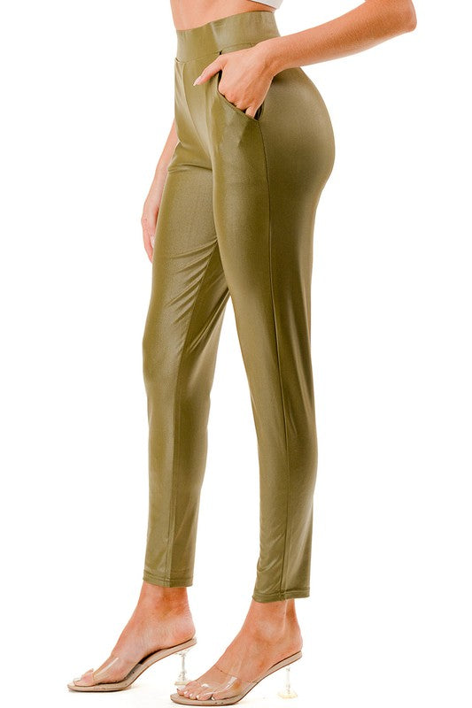 PU18 Faux Leather Pants – Sleek Edgy Style