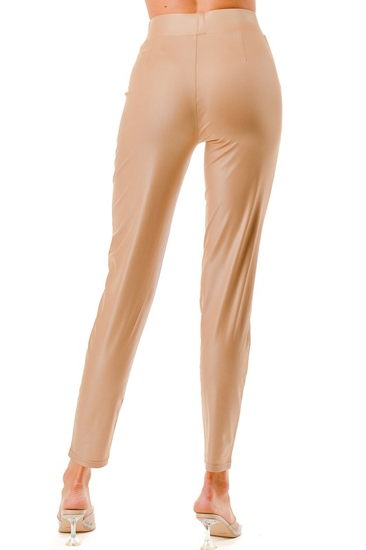 PU18 Faux Leather Pants – Sleek Edgy Style