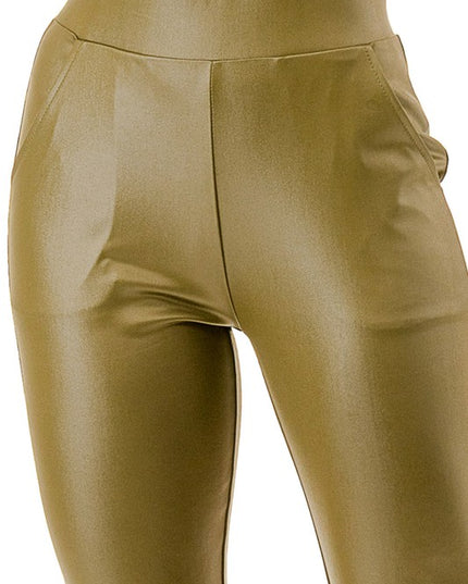 PU18 Faux Leather Pants – Sleek Edgy Style