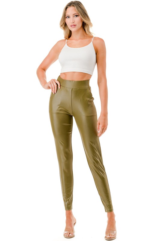 PU18 Faux Leather Pants – Sleek Edgy Style