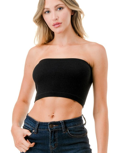 315 TUBE BRA RIBBED TUBE TOP