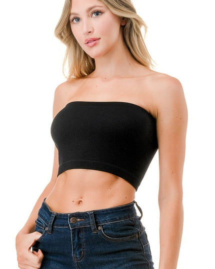 315 TUBE BRA RIBBED TUBE TOP