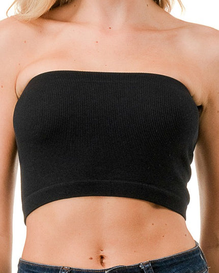 315 TUBE BRA RIBBED TUBE TOP