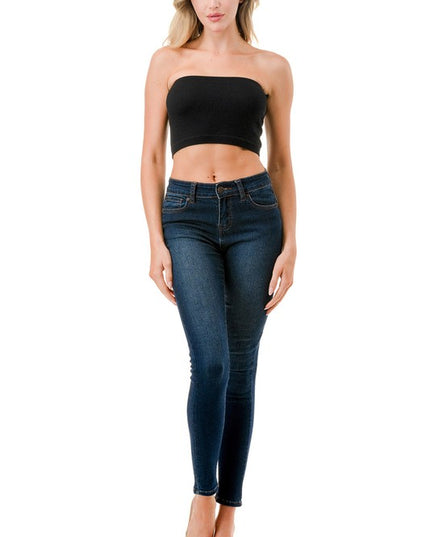 315 TUBE BRA RIBBED TUBE TOP