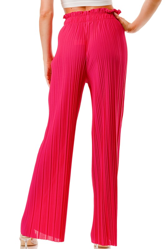 PB901 PLEATED PAPER BAG PANTS