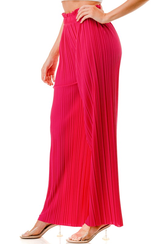 PB901 PLEATED PAPER BAG PANTS
