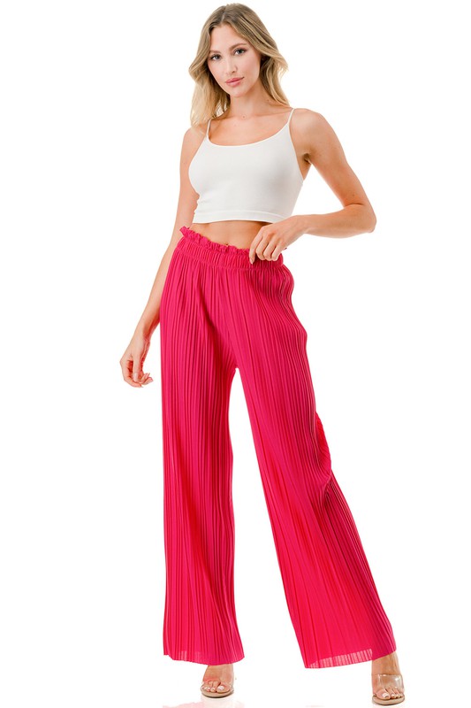PB901 PLEATED PAPER BAG PANTS