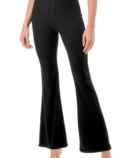 YPWL SOLID WIDE LEG PANTS