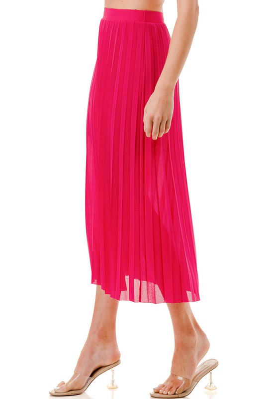 SK906 PLEATED SKIRT