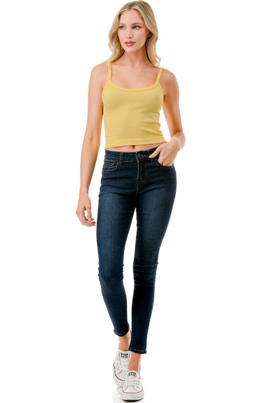 NT89 CAMI CROP TANK TOP