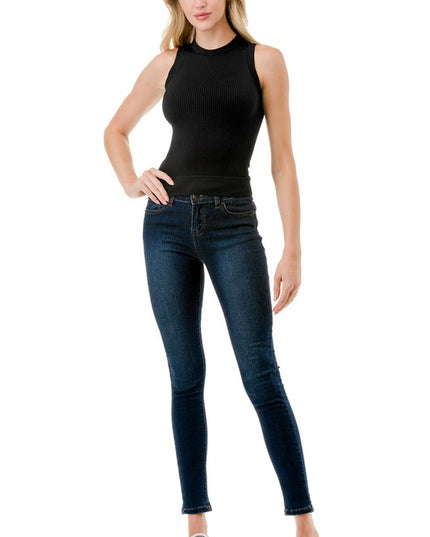 NT104 WAFFLE TANK TOP