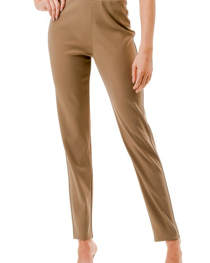 Scuba Butt Lift Leggings – High Waist Sculpt Stretch Pants