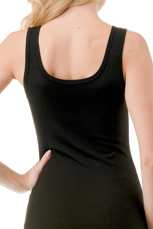 JDR01 Ribbed Tank Dress – Effortless Everyday Style
