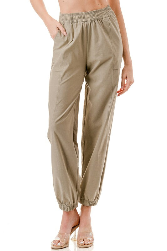 YI110 WOVEN CARGO JOGGER PANTS