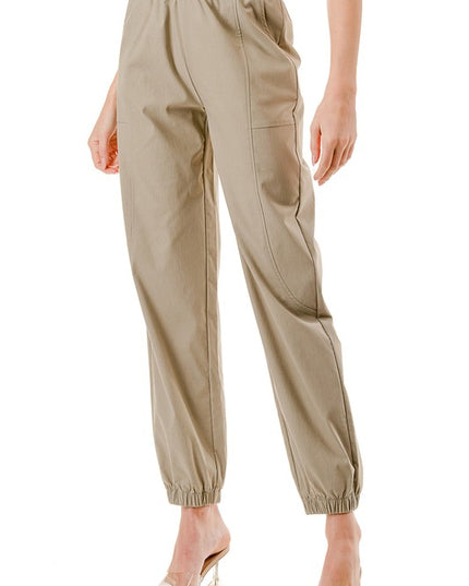 YI110 WOVEN CARGO JOGGER PANTS