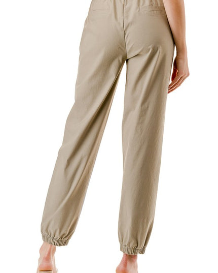 YI110 WOVEN CARGO JOGGER PANTS