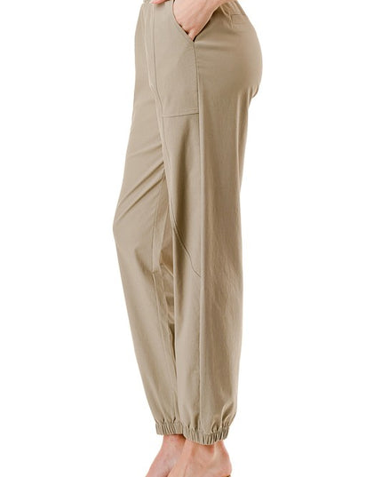 YI110 WOVEN CARGO JOGGER PANTS