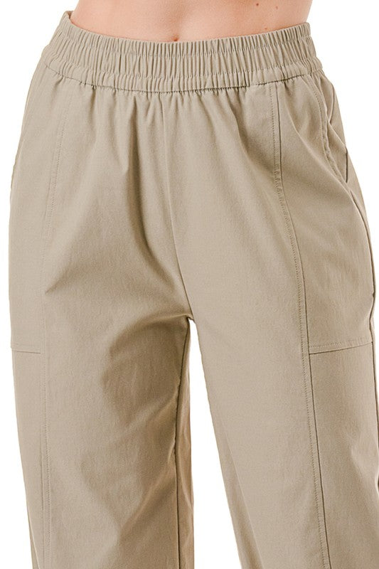 YI110 WOVEN CARGO JOGGER PANTS