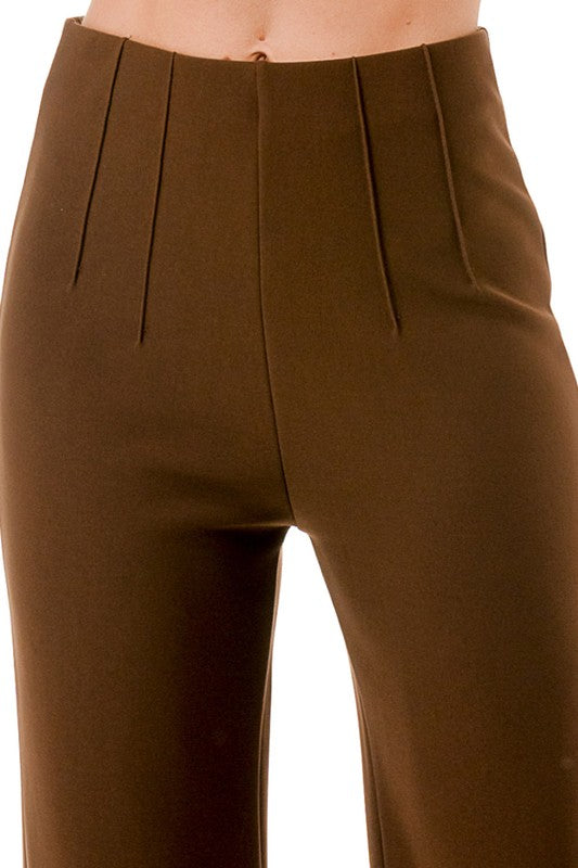 YC105-PLUS SIZE PLEATED DRESS PANTS