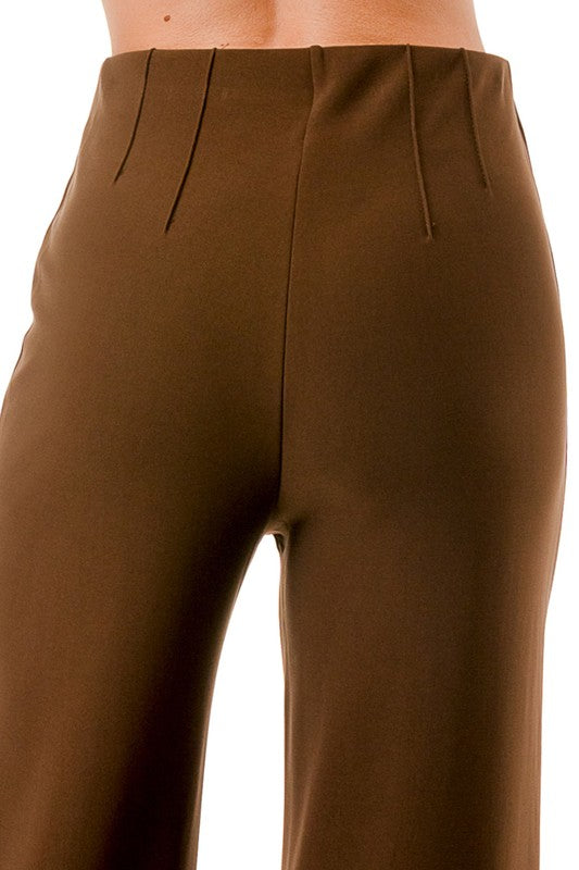 YC105-PLUS SIZE PLEATED DRESS PANTS