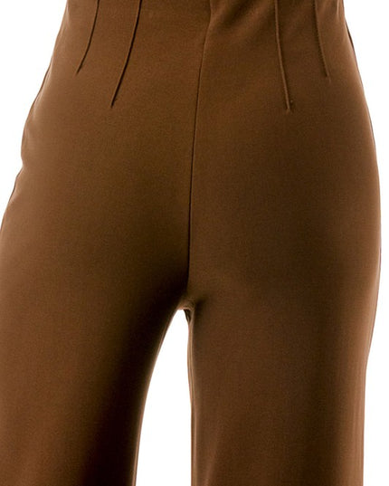 YC105-PLUS SIZE PLEATED DRESS PANTS