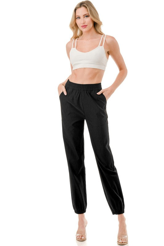 YI110 WOVEN JOGGER PANTS